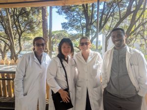 CHOP fellow, Dr.Nguyen attending at CHOP, Shauna, and Dr. Leul Adane Chemeda