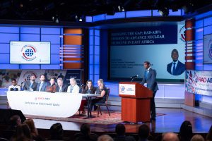 Daniel Oguna Podium and panel