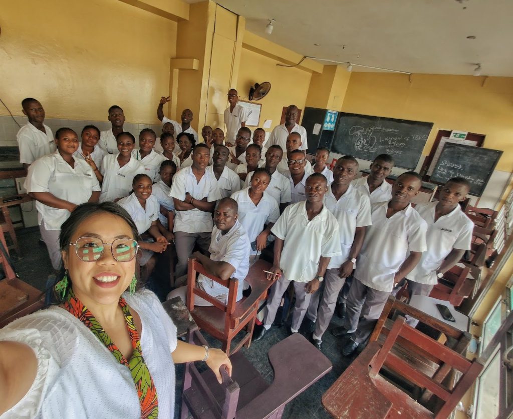 Khammany Liberia classroom