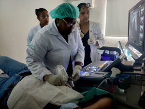 Patient ultrasound case CV